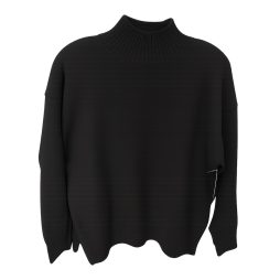 Suéter Cuello Alto Negro